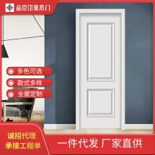 實木門復合烤漆門室內木門套裝門重慶批發(fā)平開房間門臥室隔音木門